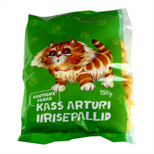 Iirisepallid Kass Artur, 150 g