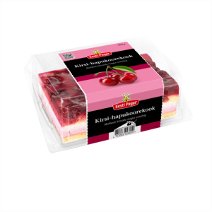 Kirsi-hapukoorekook, 400 g