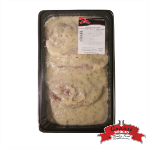 Sea kaelakarbonaad hapukoore-sibula marinaadis (pakendatud) 1 kg