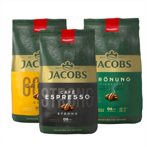 Kohvioad Jacobs Krönung, 1 kg / 3 sorti