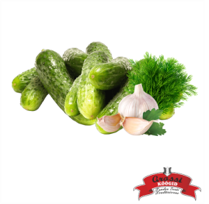 Värsked hapendatud kurgid, 1 kg