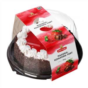 Maasika-kohupiima tort, 730 g