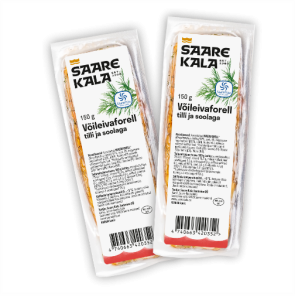 Võileivaforell (tilli ja soolaga) 150 g