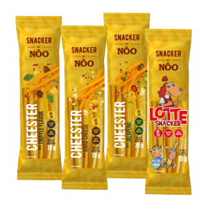 Suitsutatud snäkipulgad juustuga, 70 g / 4 sorti