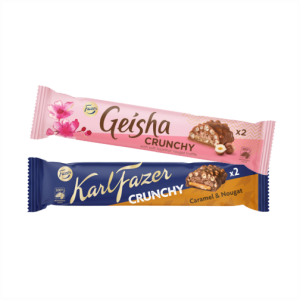 Šokolaad Fazer Crunchy, al 50 g / 2 sorti