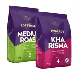 Kohvioad Löfbergs, 1 kg / 2 sorti