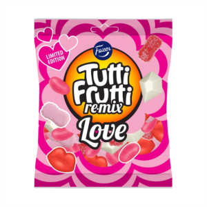 Kummikommid Tutti Frutti Remix Love, 150 g