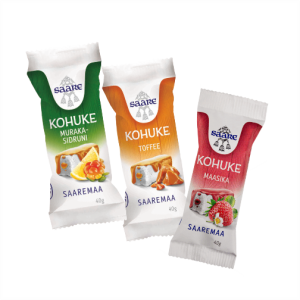 Koorene kohuke Saare, 40 g / 3 sorti