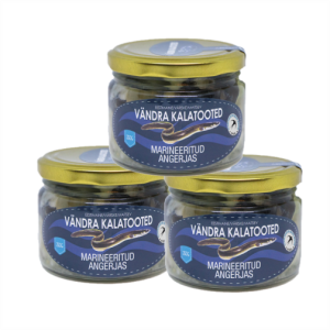 Marineeritud angerjas, 250 g / 150 g