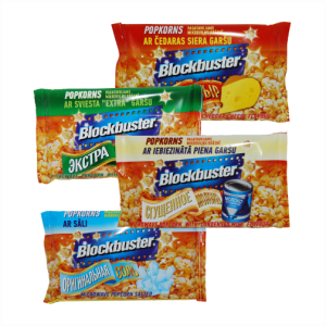 Popkorn Blockbuster, 99 g / 4 sorti