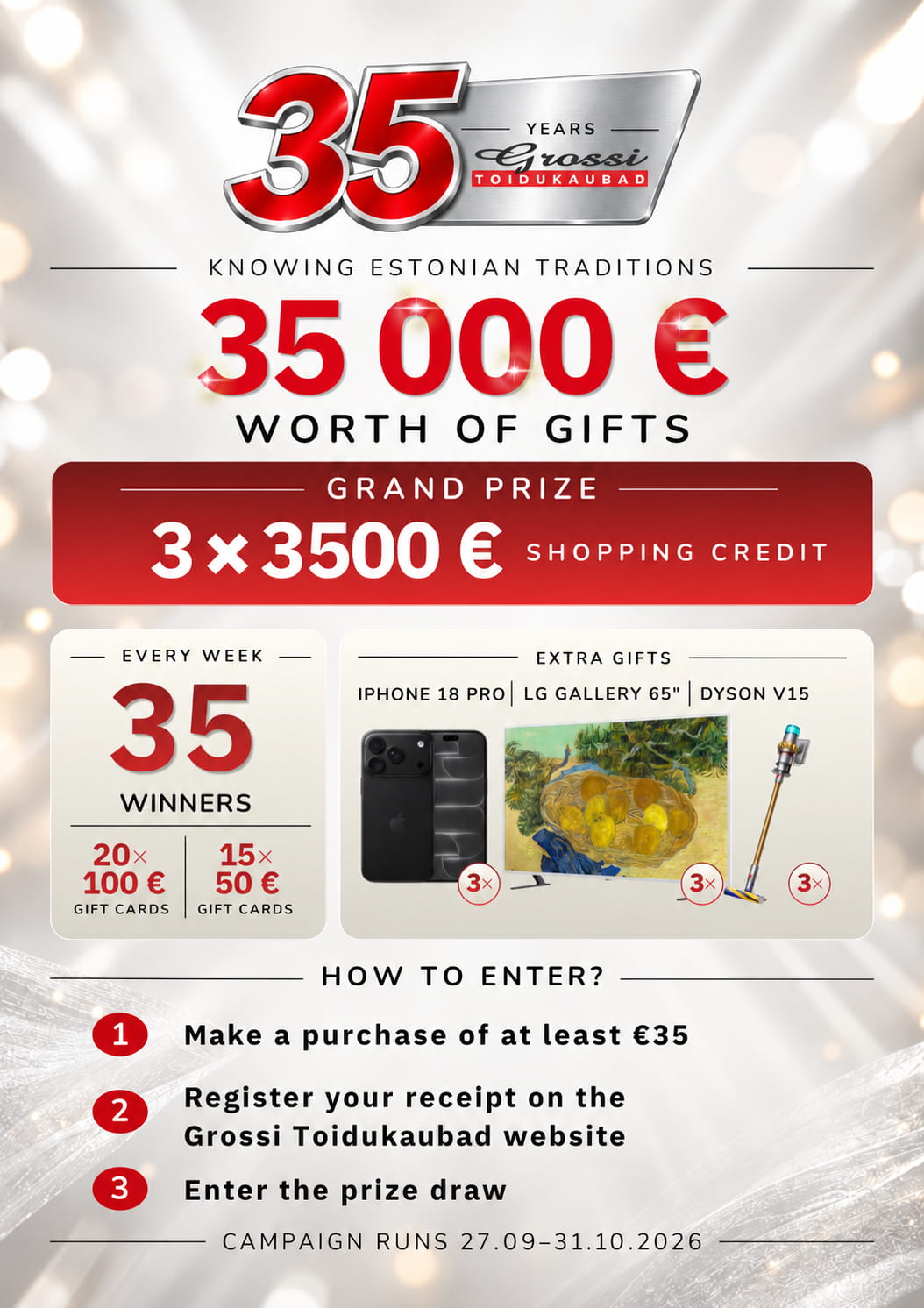 OG Elektra 35th Anniversary Gift Campaign
